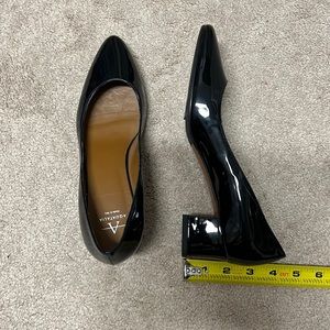 NWT Aquatalia Phoebe Patent Pump Black Women’s Size 6